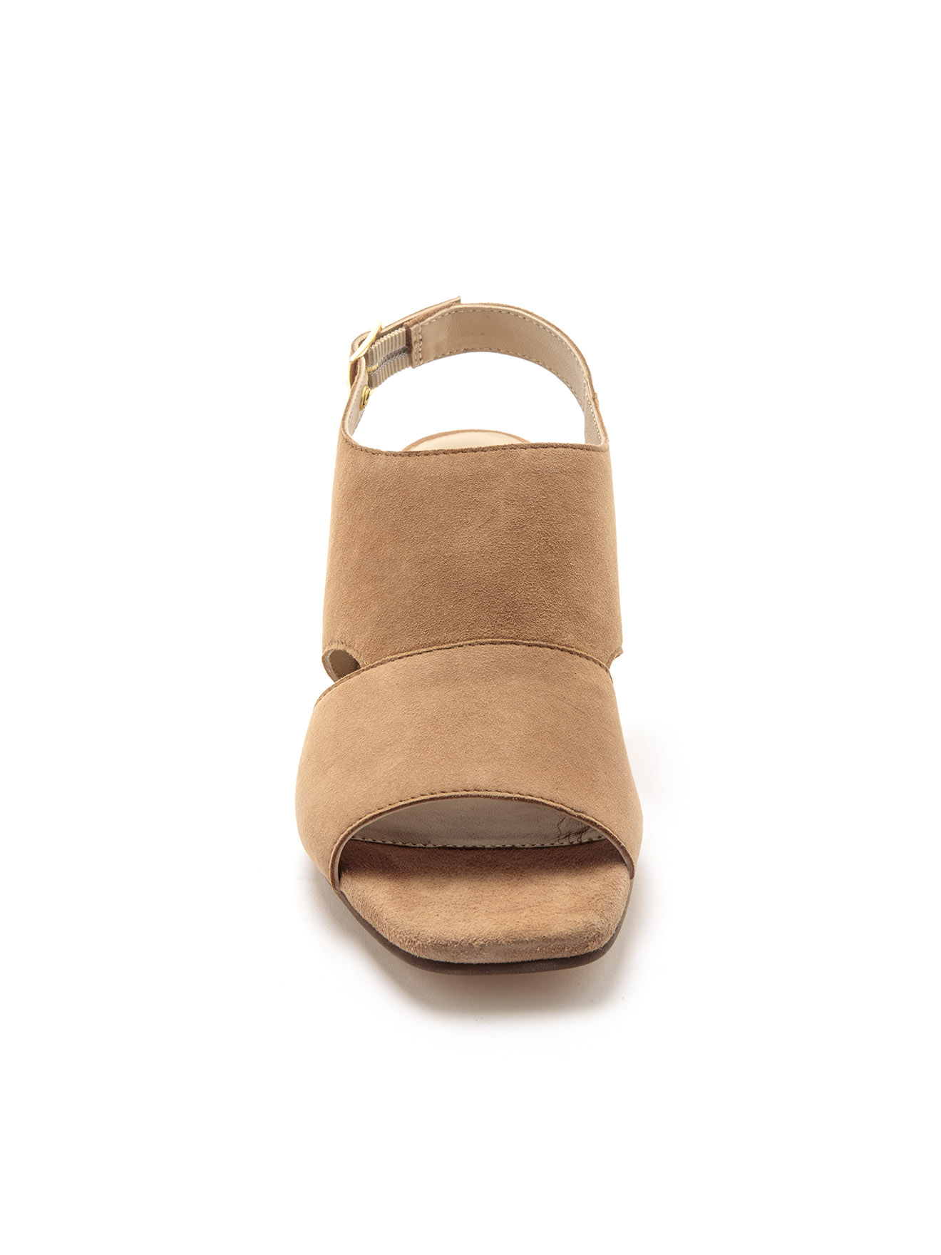 Sandales cuir velours à aérosemelle