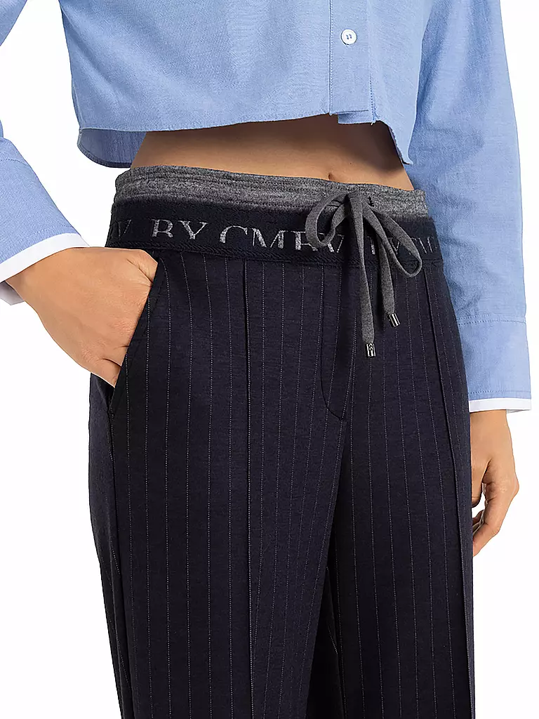 CAMBIO Marlenehose AVA dunkelblau
