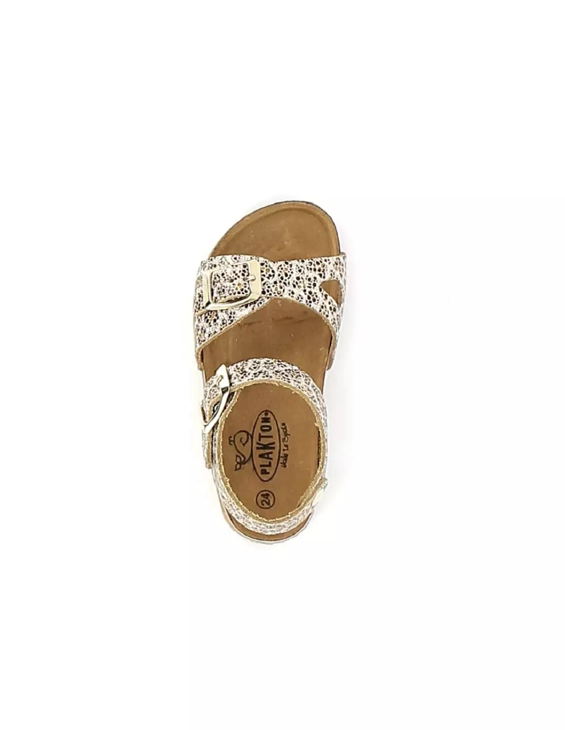 PLAKTON PLA POXI ANGELICA - Sandales & nu-pieds Oro