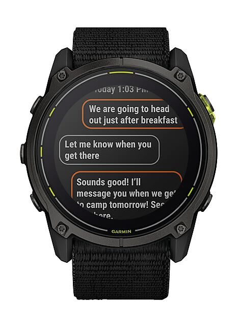 GARMIN - MONTRE GPS ENDURO 3 SAPPHIRE SOLAR TITANE