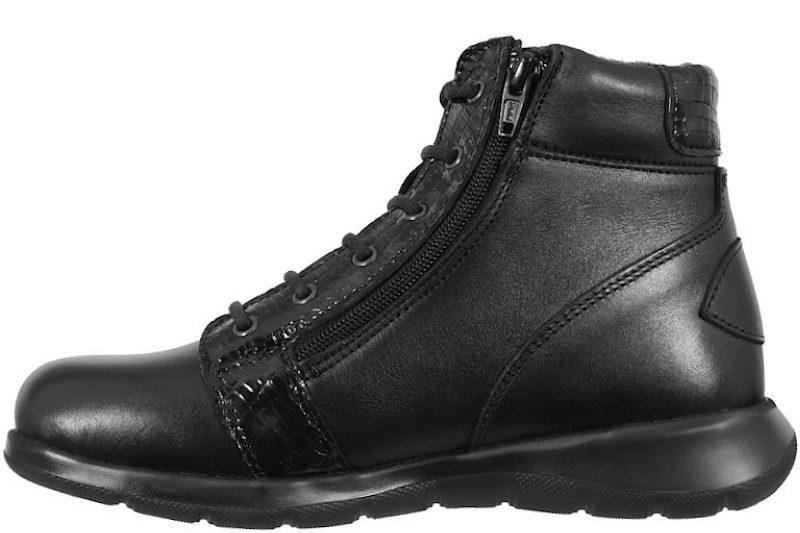 NEW FEET BOOT WITH LACE AND ZIPPER