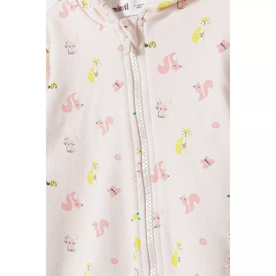 MINOTI Schneeoverall Hellrosa