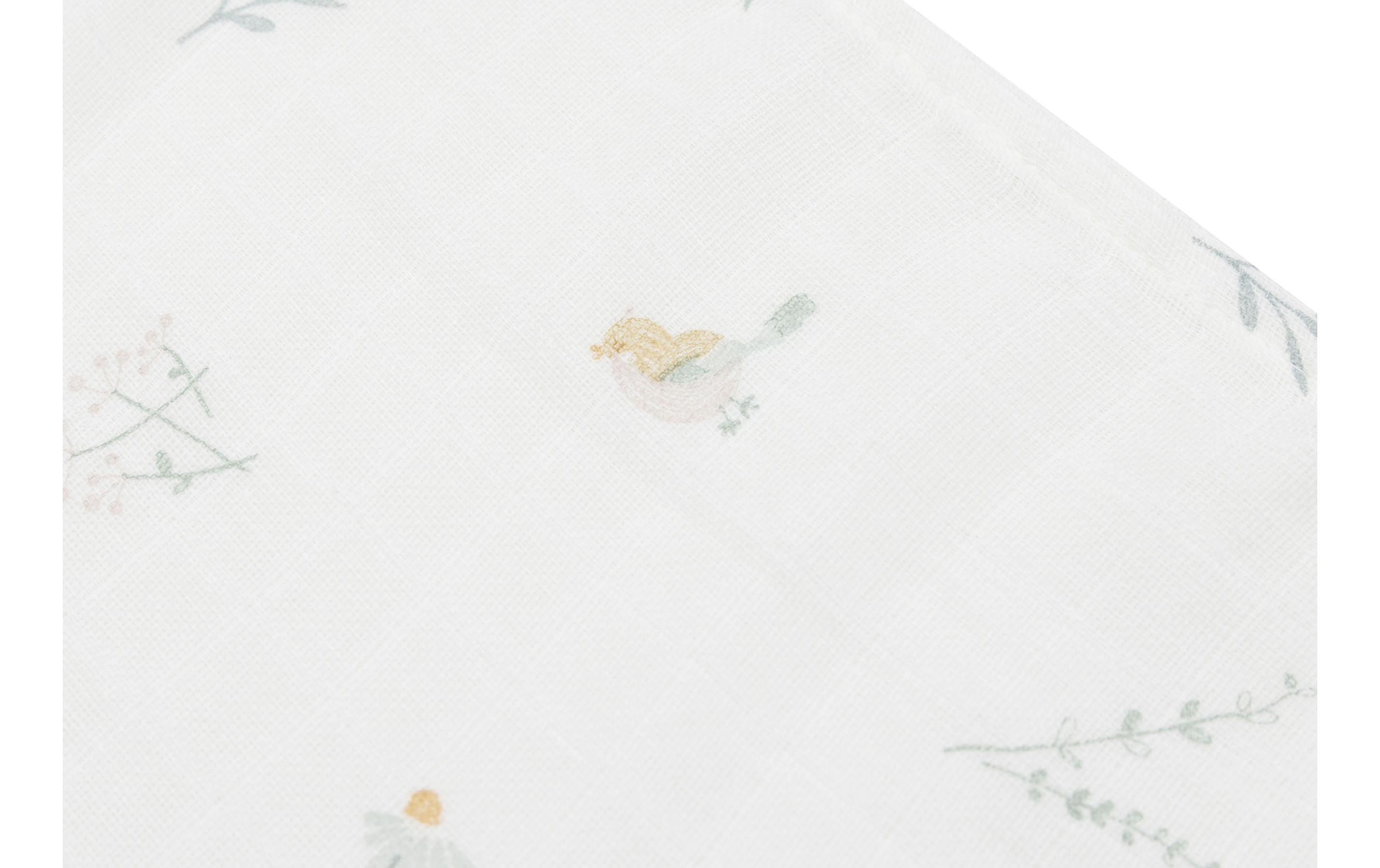 Mulltuch Nuscheli 3er Set Lovely Birds 70 cm x 70 cmMultifunktionale Spucktücher