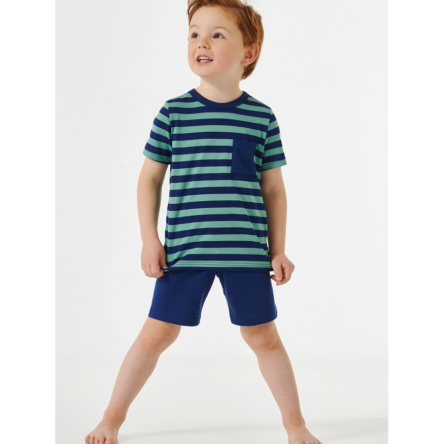 Schiesser Pyjama Boys World Organic Cotton mineral