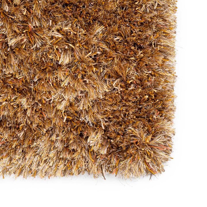 Shaggy vloerkleed op maat - New Paulo Goud 030