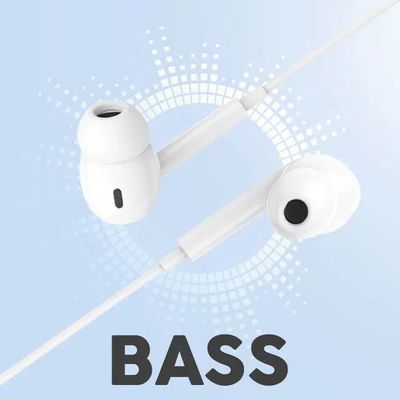 Force Play - Kit main libre - écouteur filaire - blanc
