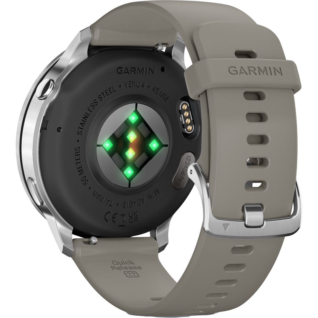 Garmin Venu 4 - 45mm Silber / Grau
