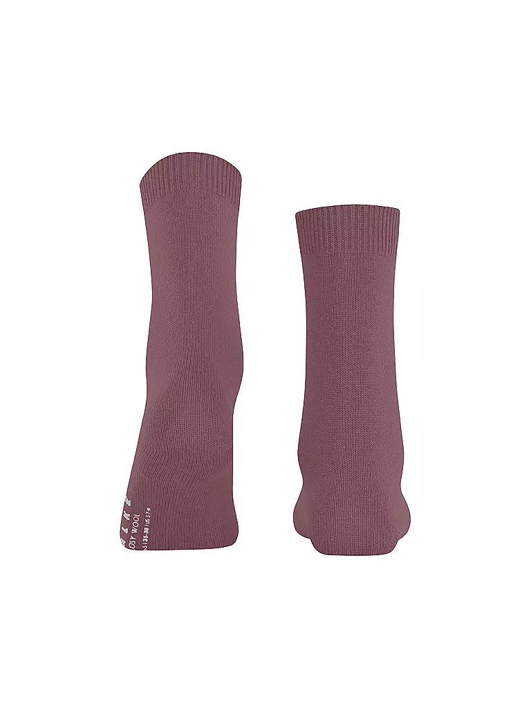 FALKE Socken COSY WOOL roan rouge rot