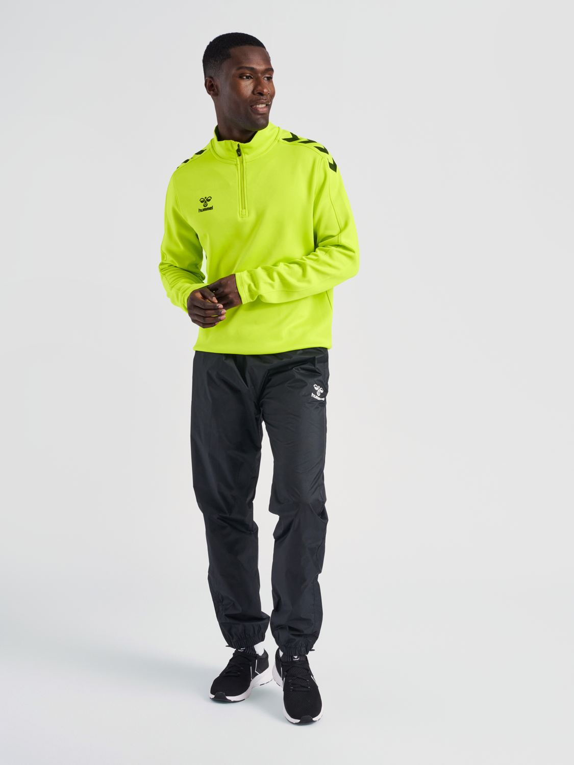 hmlCORE XK HALF ZIP POLY SWEAT