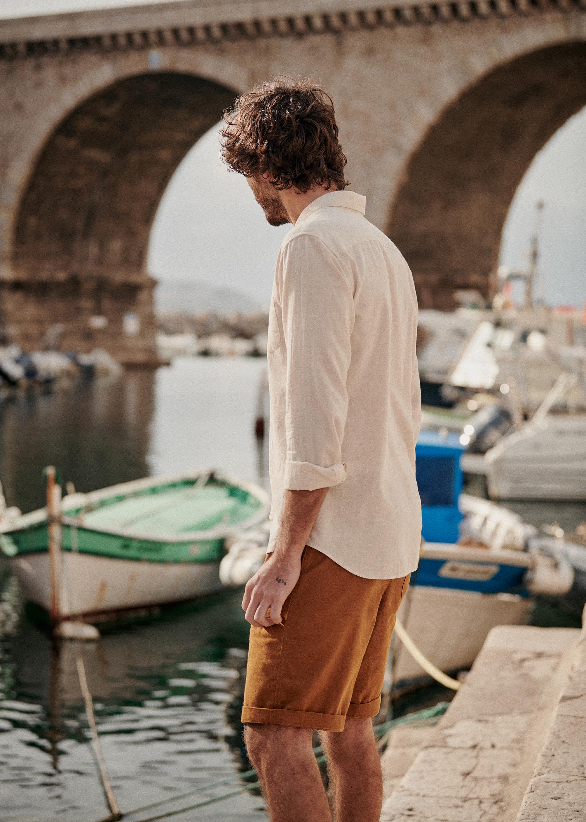 Short Reed - Camel - LES COMPOSANTES/DÉCOUVRIR 5906633