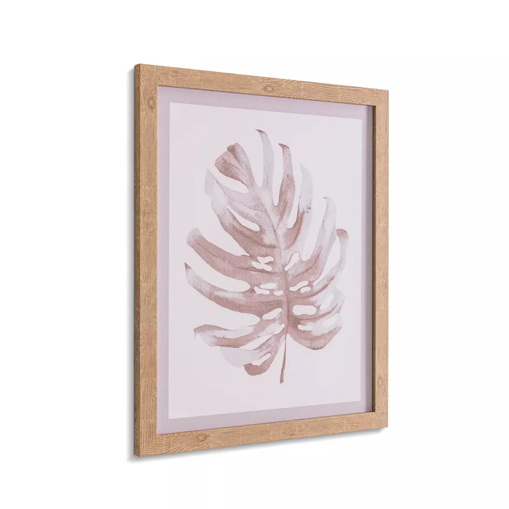 Wandbild 40 x 50 cm Monstera Blatt II