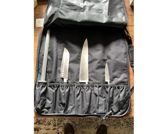 TROUSSE de RANGEMENT Pochette pour des couteaux de cuisine professionnel