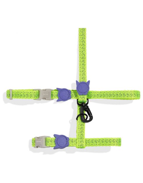 Zee.Dog Nox Lumen Harnas + Lijn - Kattenharnas -