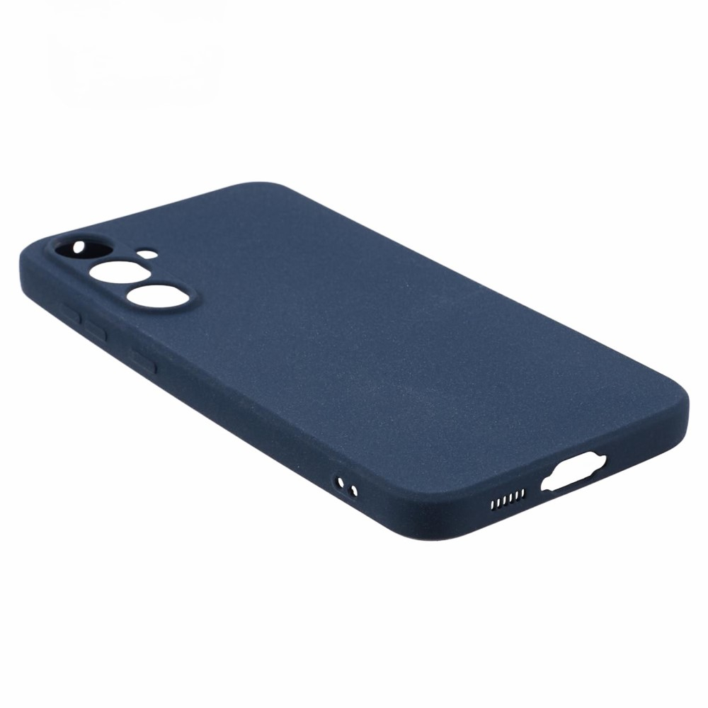 Samsung Galaxy S23 FE Gummi Case Hülle mit Kameraschutz - Dunkelblau (Matt)