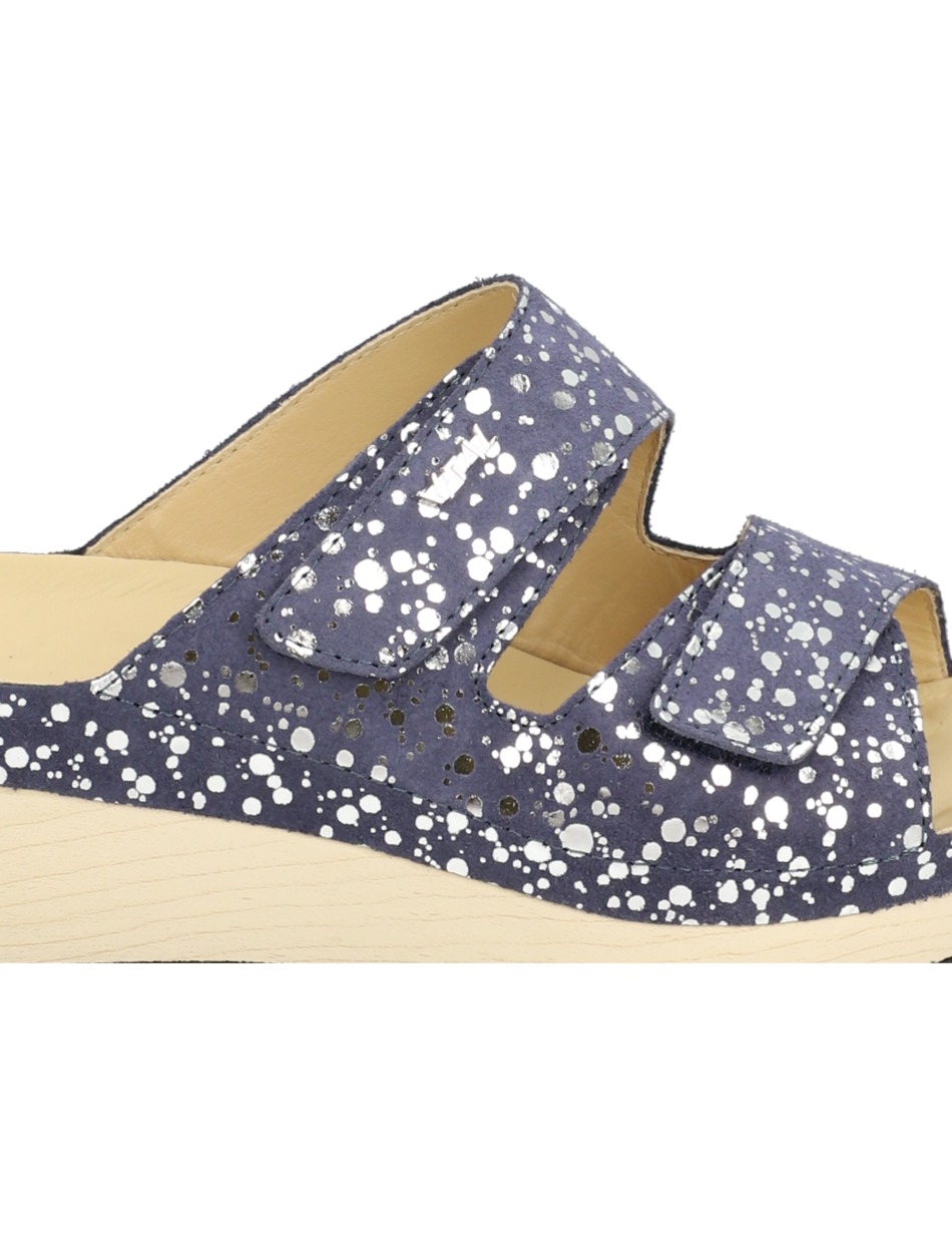 Veloursleder Pantoffel