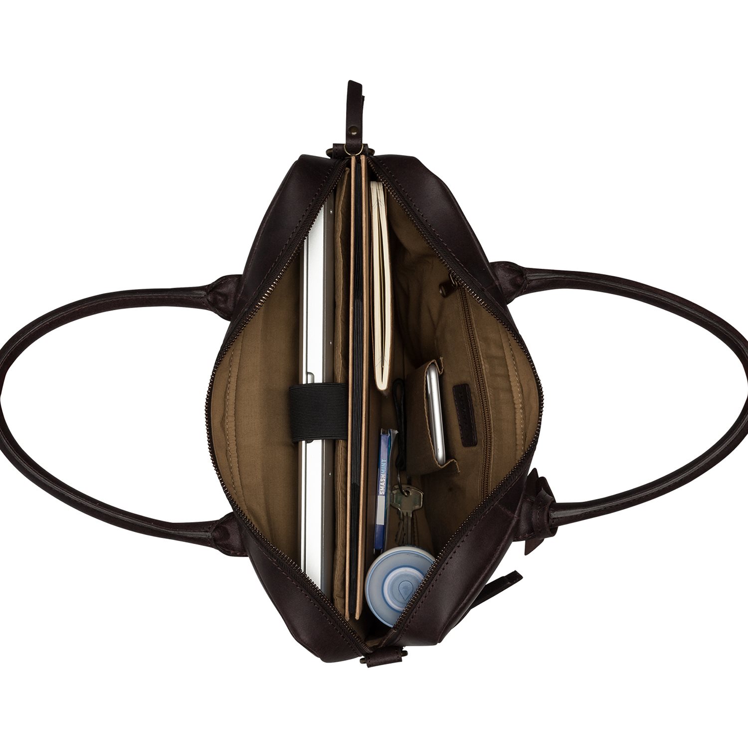 Burkely Vintage Jack Worker 13.3'' dark brown