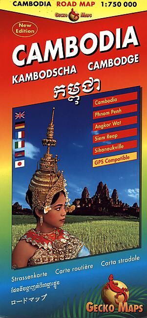 GECKO MAPS - CAMBODIA 1 750 000