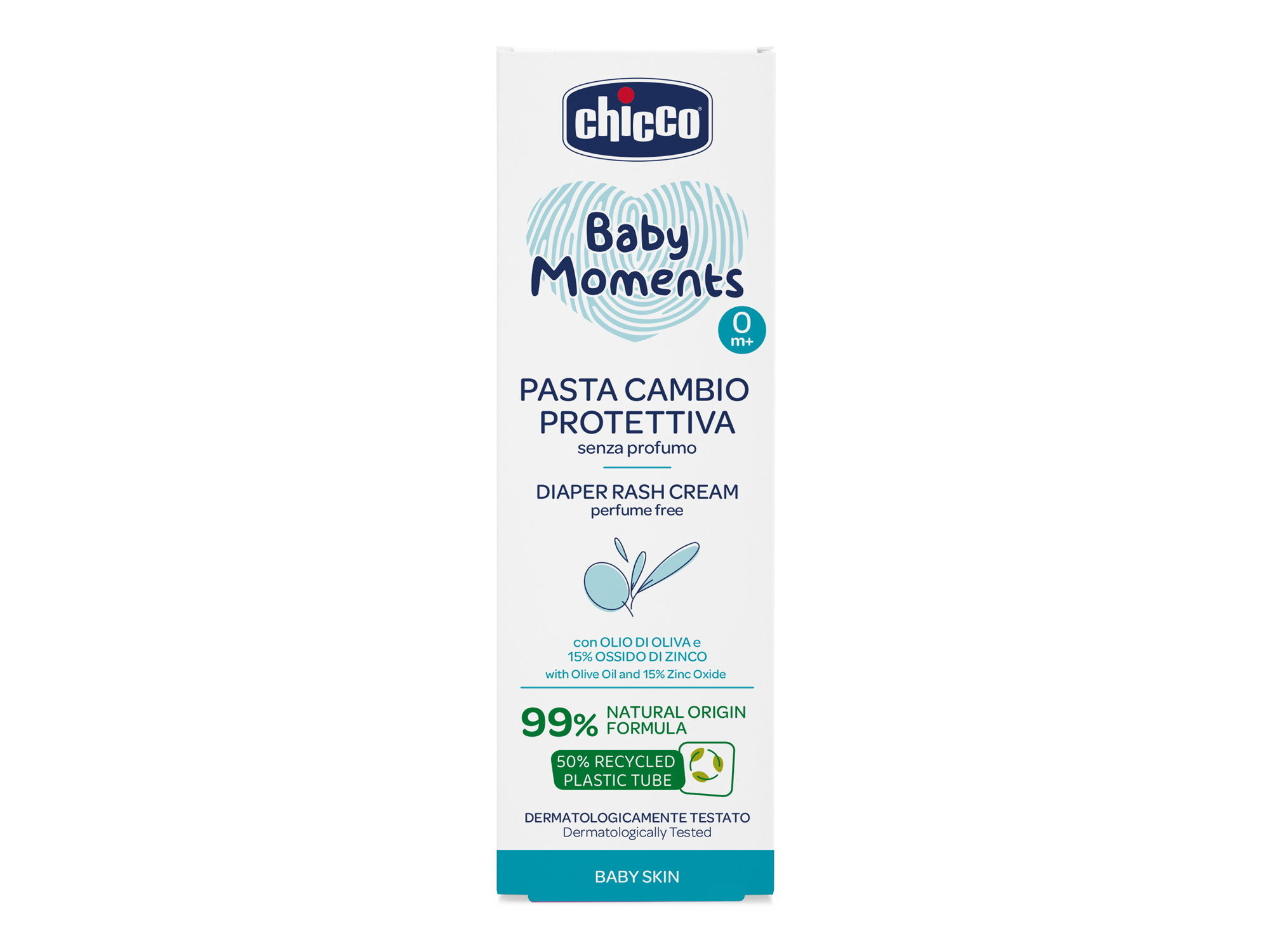 CREME MUDA FRALDA CHICCO PELE DELICADA 100ML