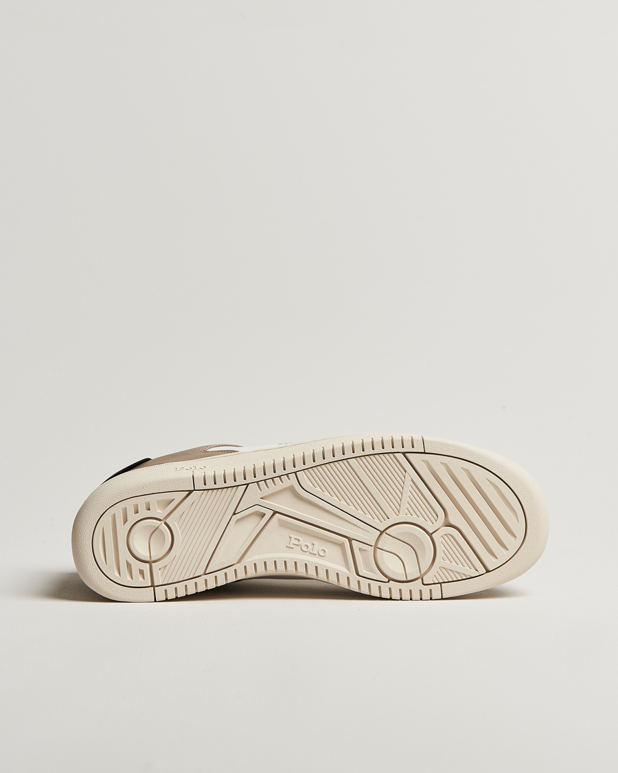 Polo Ralph Lauren Masters Court Sneaker Tonal Milkshake