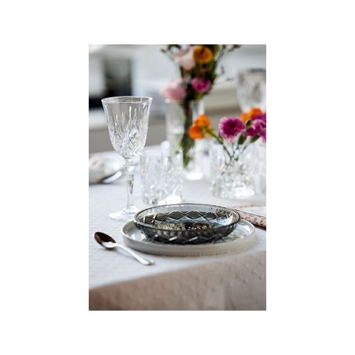 Lyngby Glas Sorrento 4-pak Asiet, Smoke, Ø16 cm