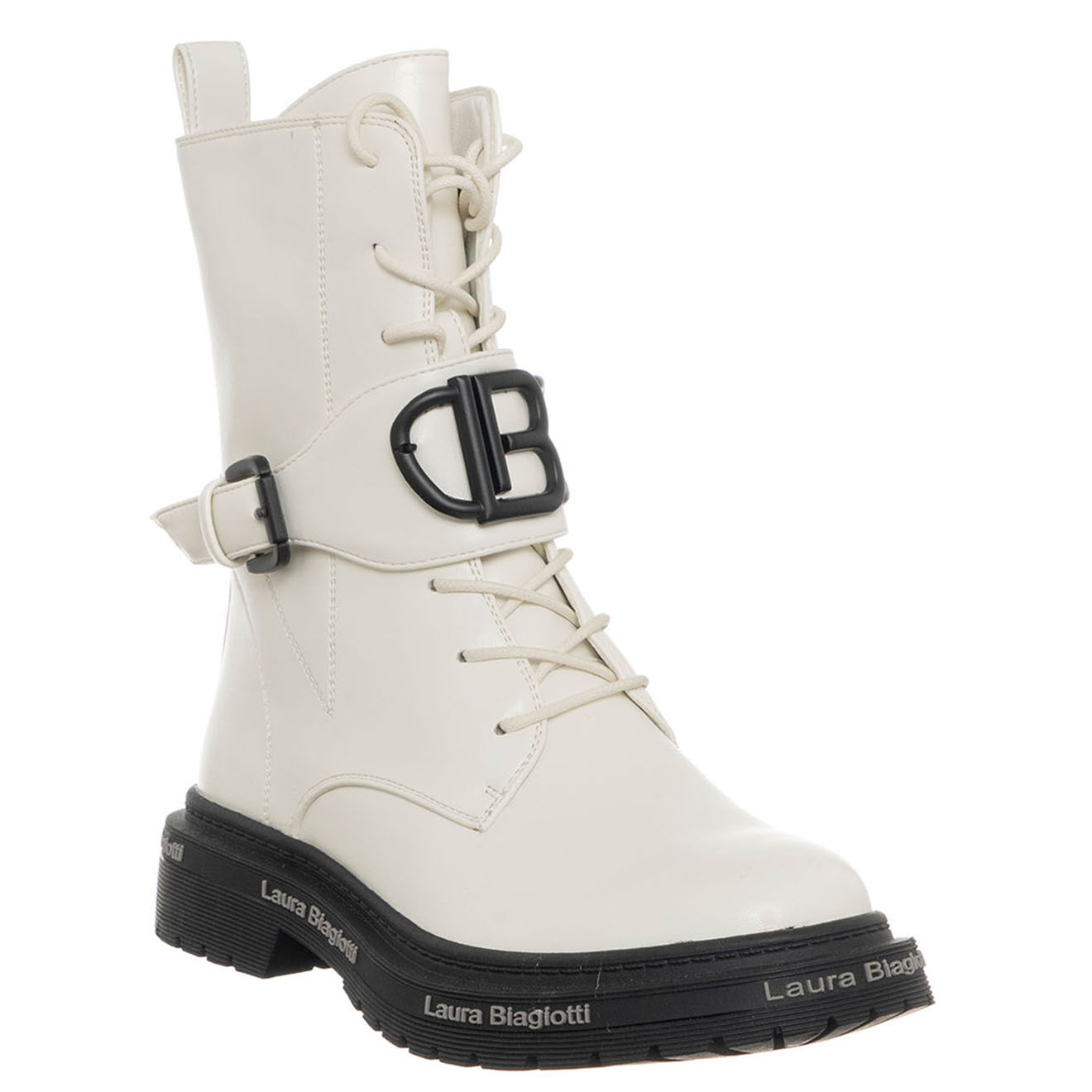 Laura Biagiotti Boots Cecilia blanches