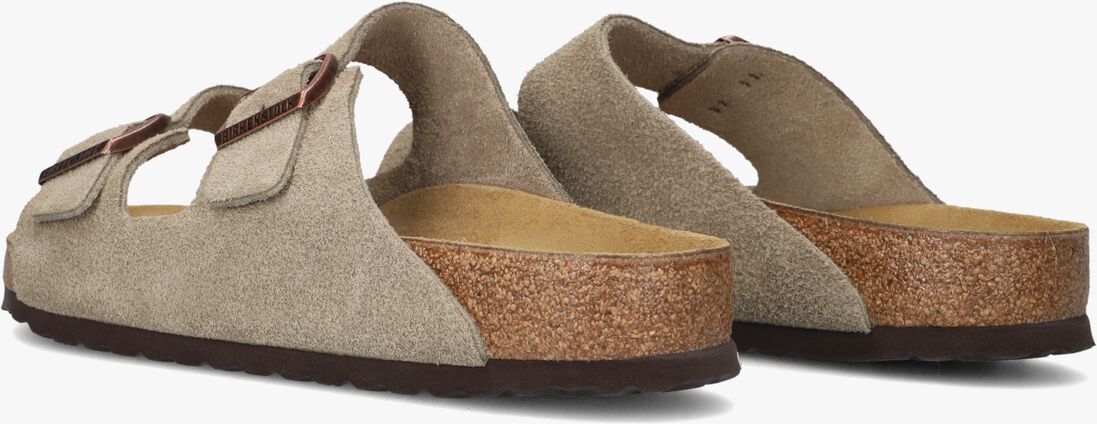taupe birkenstock slippers arizona heren