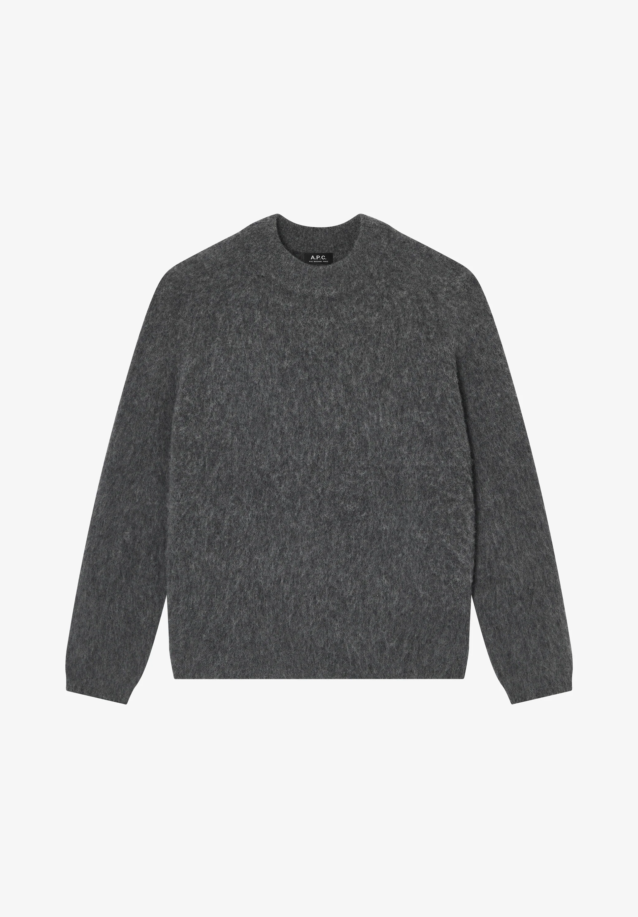 Pull ample gris anthracite - Anthracite chine