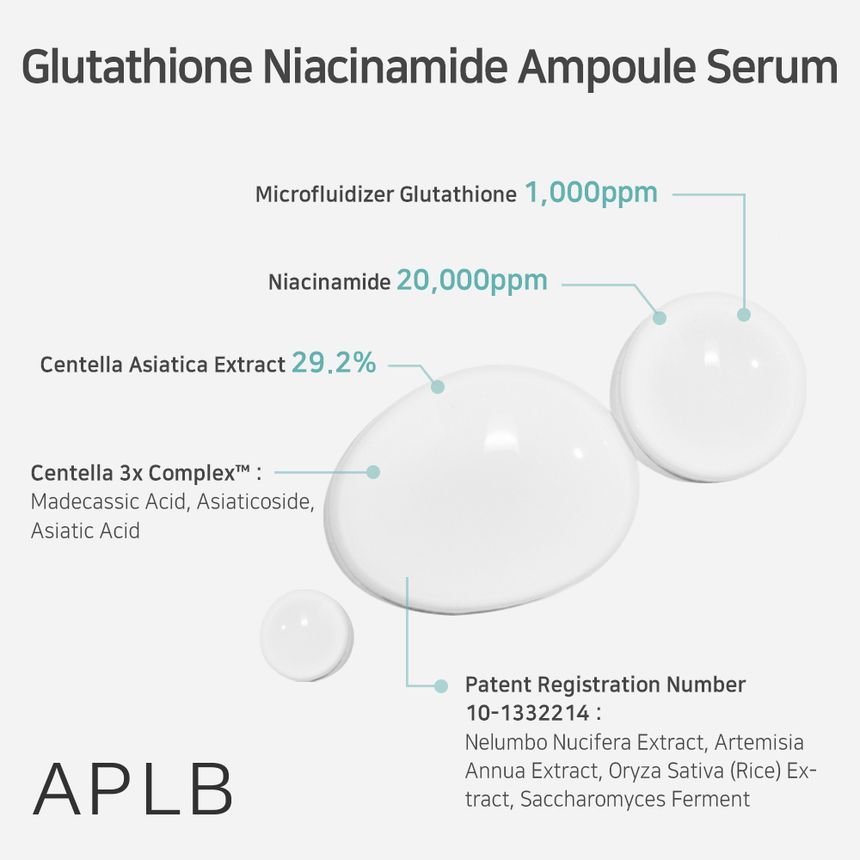 APLB - Glutathion Niacinamide ampulserum