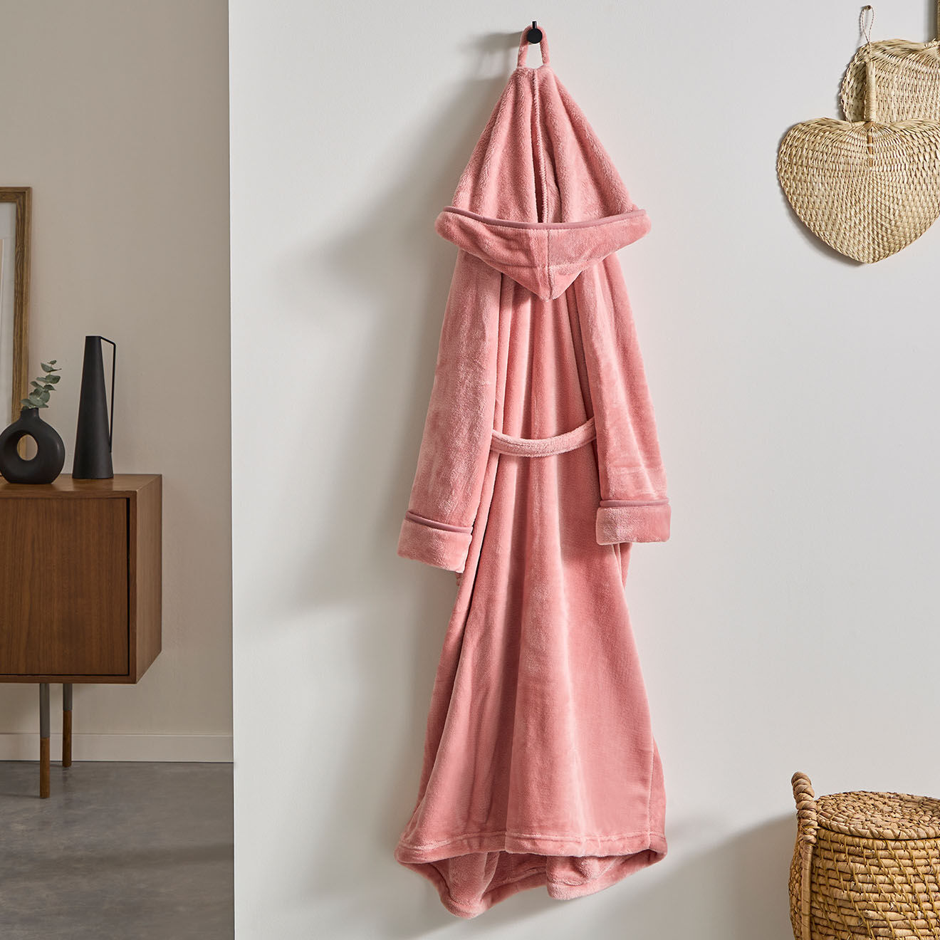 Soft by Perle de Coton Peignoir simple blush