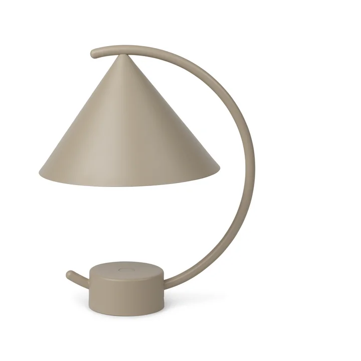 Ferm Living - Meridian Akku LED-Tischleuchte, cashmere