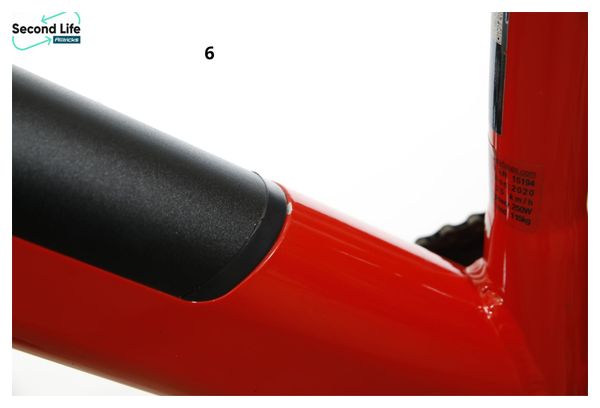 Produit Reconditionné - Vélo de Ville Électrique Eljoy Revolution City Bafang 250W Rouge