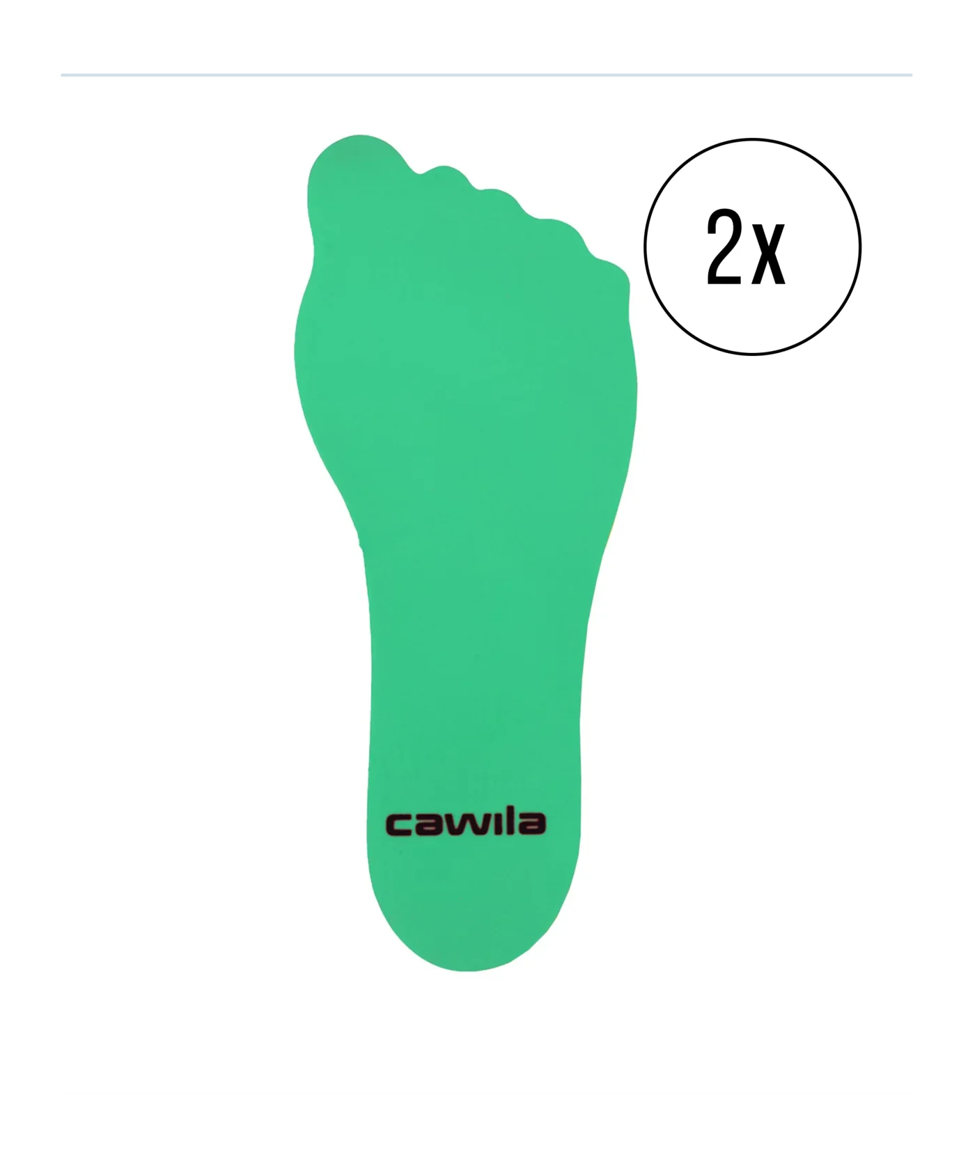 Cawila Marker-System Fuss 21cm 4er Set Grün