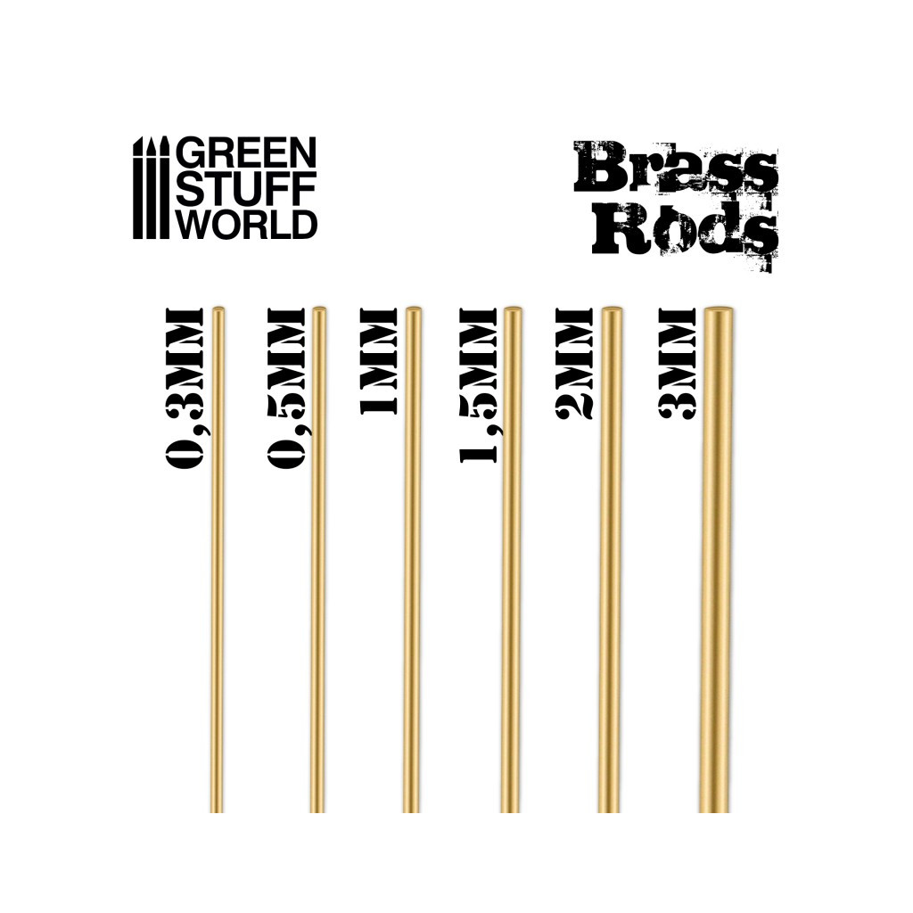 Tiges de Laiton 0.3mm
