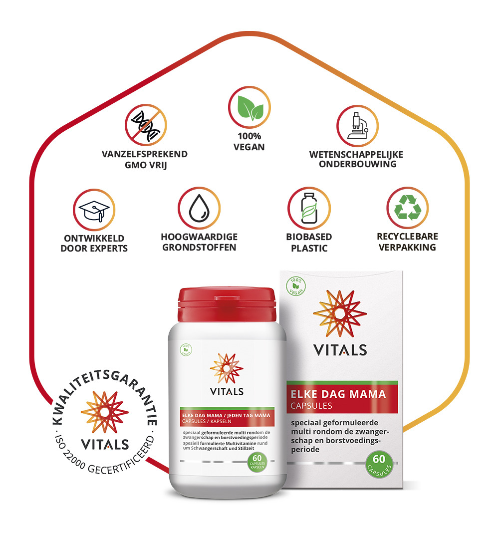 Vitals Elke dag mama (60 capsules)