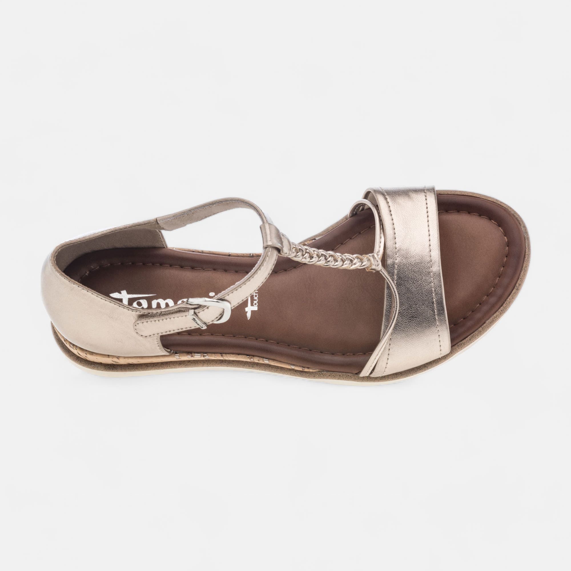 Nu-pieds Femme or
