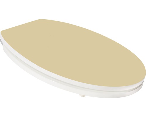 form&style toiletzitting Color Edge Cappuccino met soft-close mechanisme