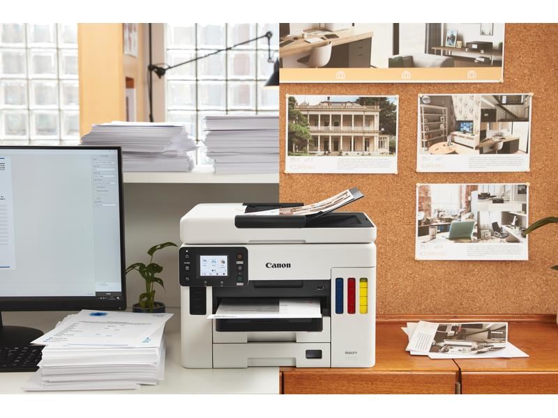 Canon Multifunktionsdrucker MAXIFY GX7050 Tintenstrahl-Multifunktionsdrucker mit nachfüllbarem Tintenbehälter