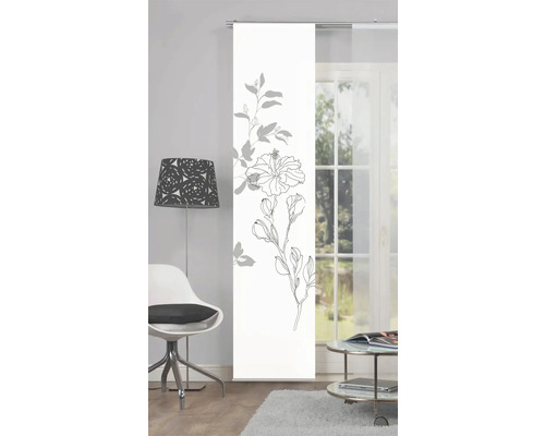 Schuifgordijn Messina grijs 60x245 cm