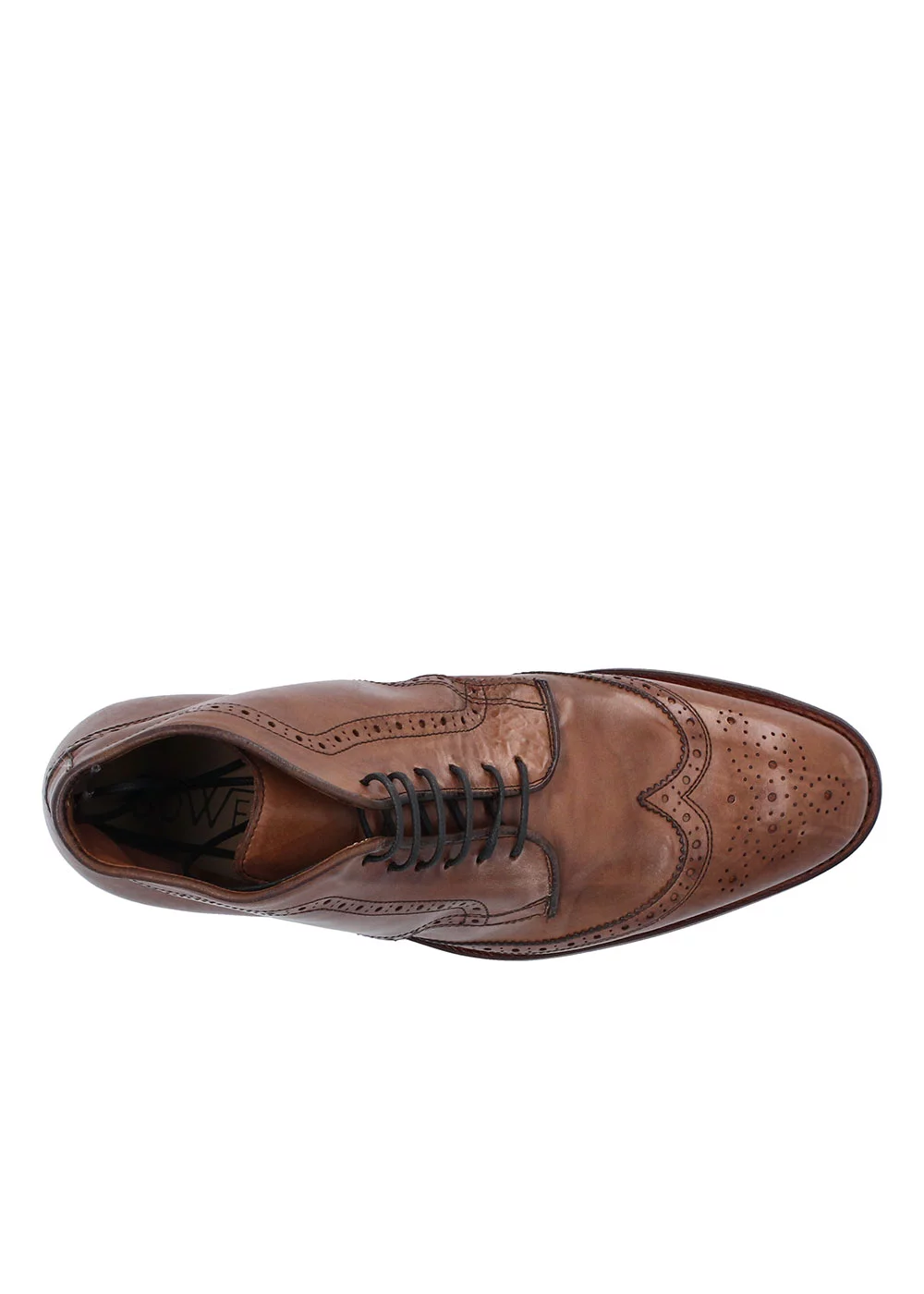 BOOTS HUYTON VEAU WASHÉ MARRON