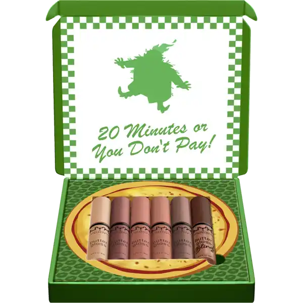 Lipgloss-Set Home Alone Butter Gloss Shade ,,Little Nero's Pizza'' Nudes