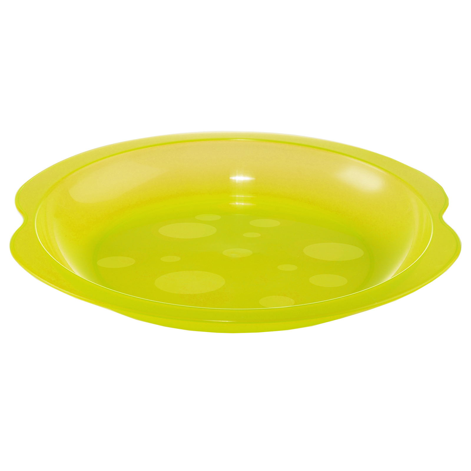 Plastikteller tief - 6-teilig - sortiert - Farbe nicht wählbar