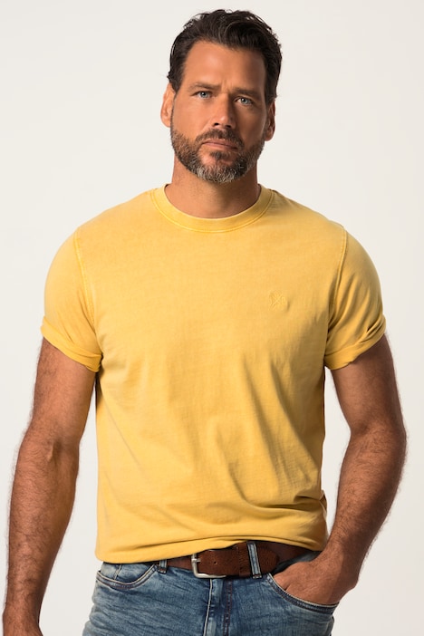 T-Shirt, Halbarm, Vintage Look, Rundhals, bis 8 XL
