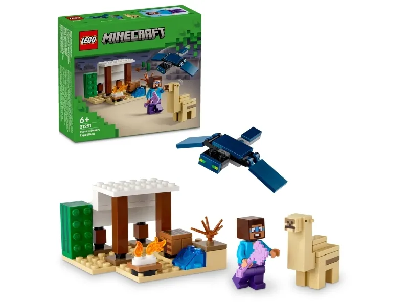 LEGO Minecraft 21251 Steves ørkenekspedition