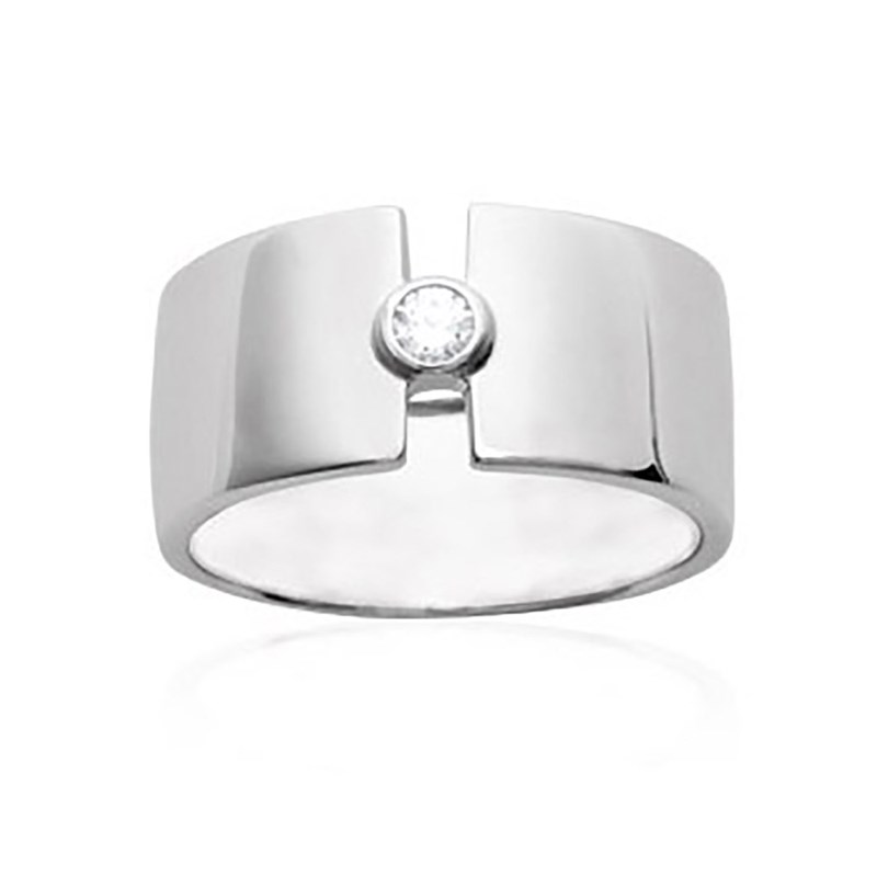 Bague Femme - Argent 925 - Oxyde de zirconium