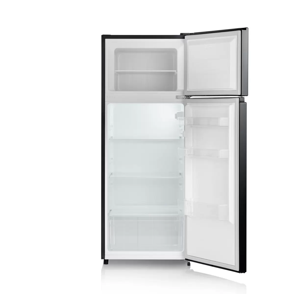 Kühlschrank freistehend über Severin DT8762 weiss