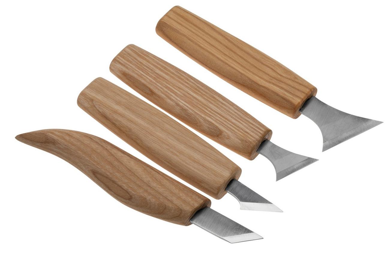 BeaverCraft S05 Chip Carving Knife Set, houtsnijset
