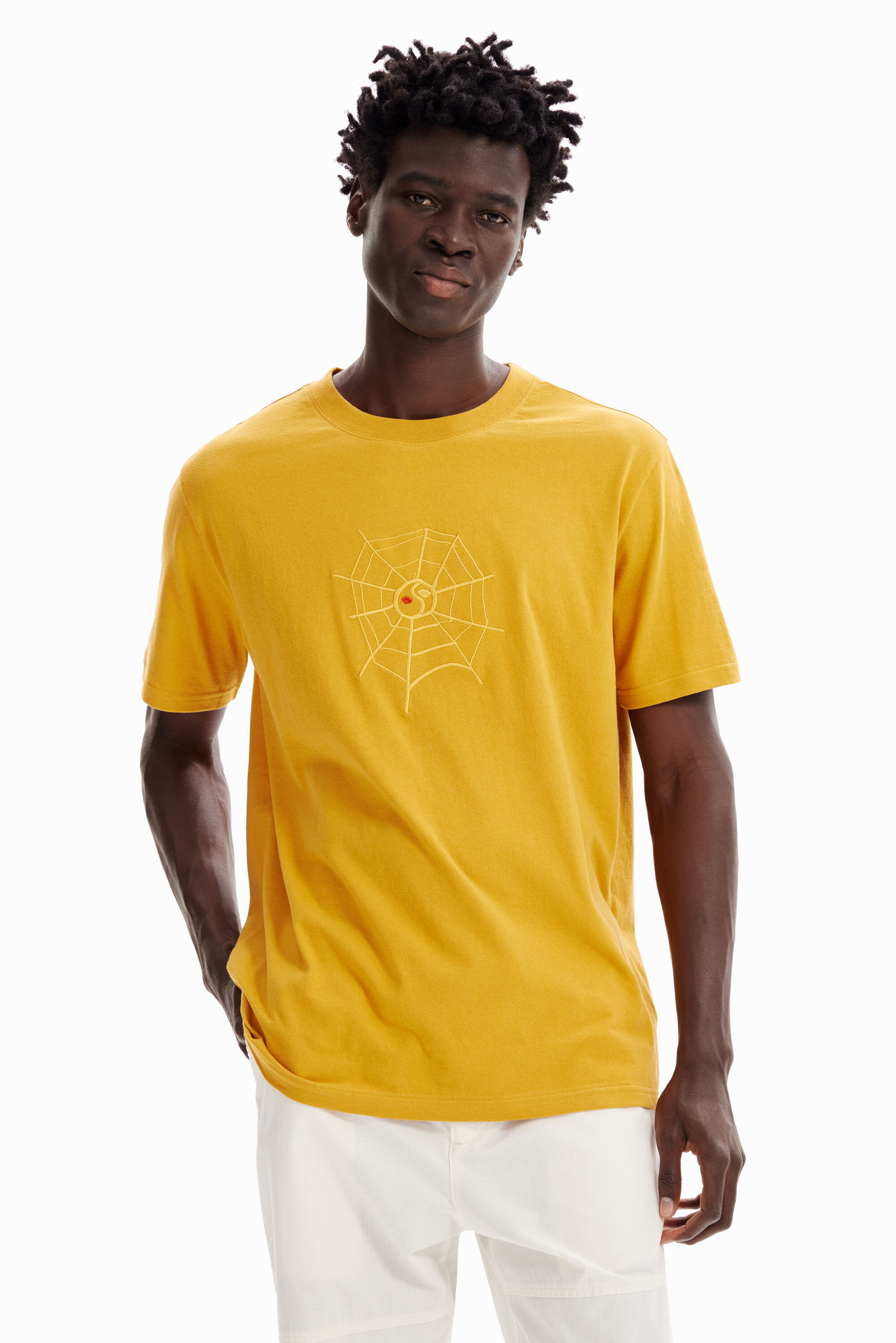 T-shirt toile d'araignée cœur