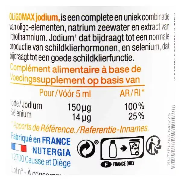 Nutergia Oligomax Iodo 150ml