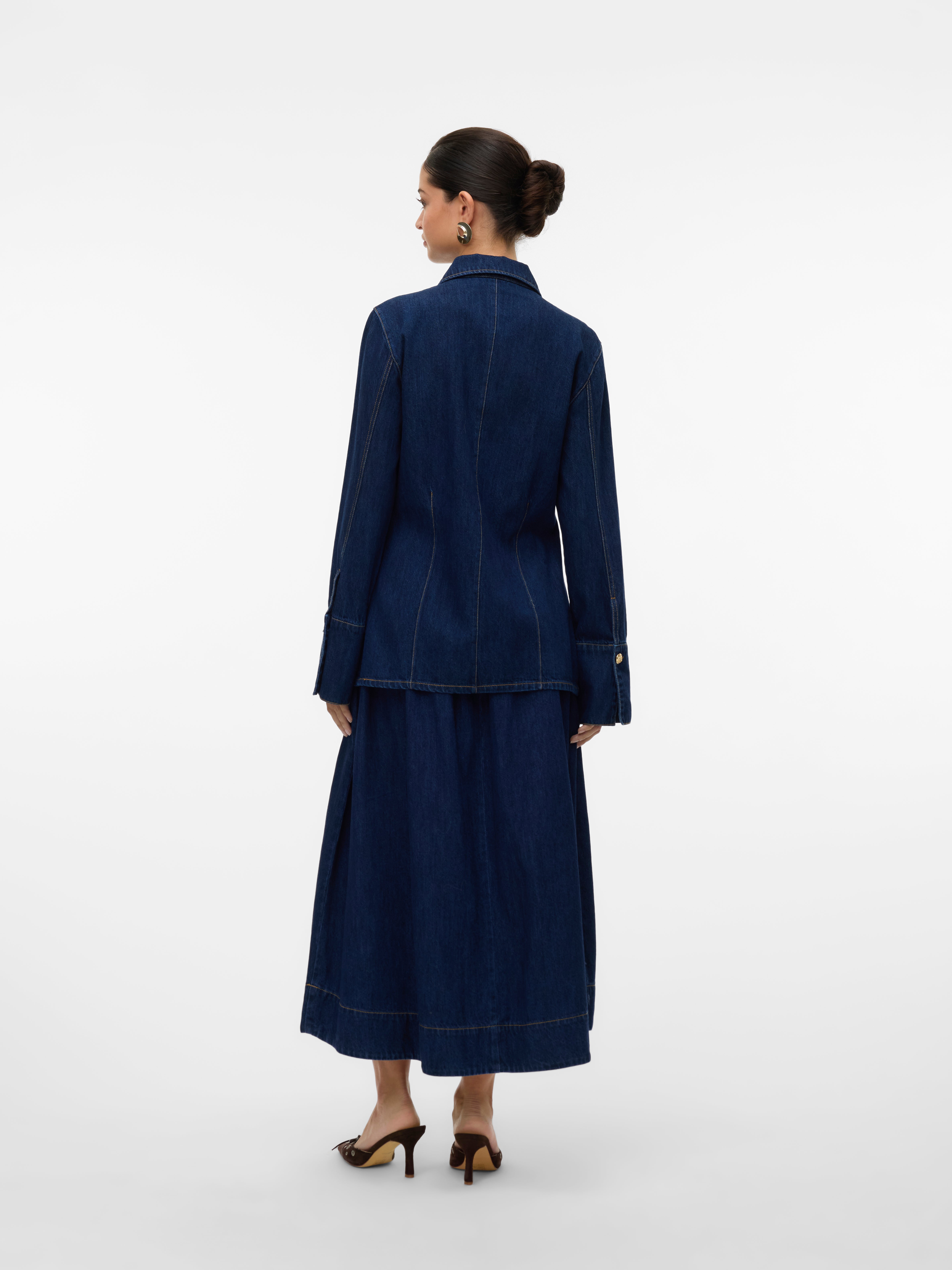 VMMAIKEN High waist Midi-rok