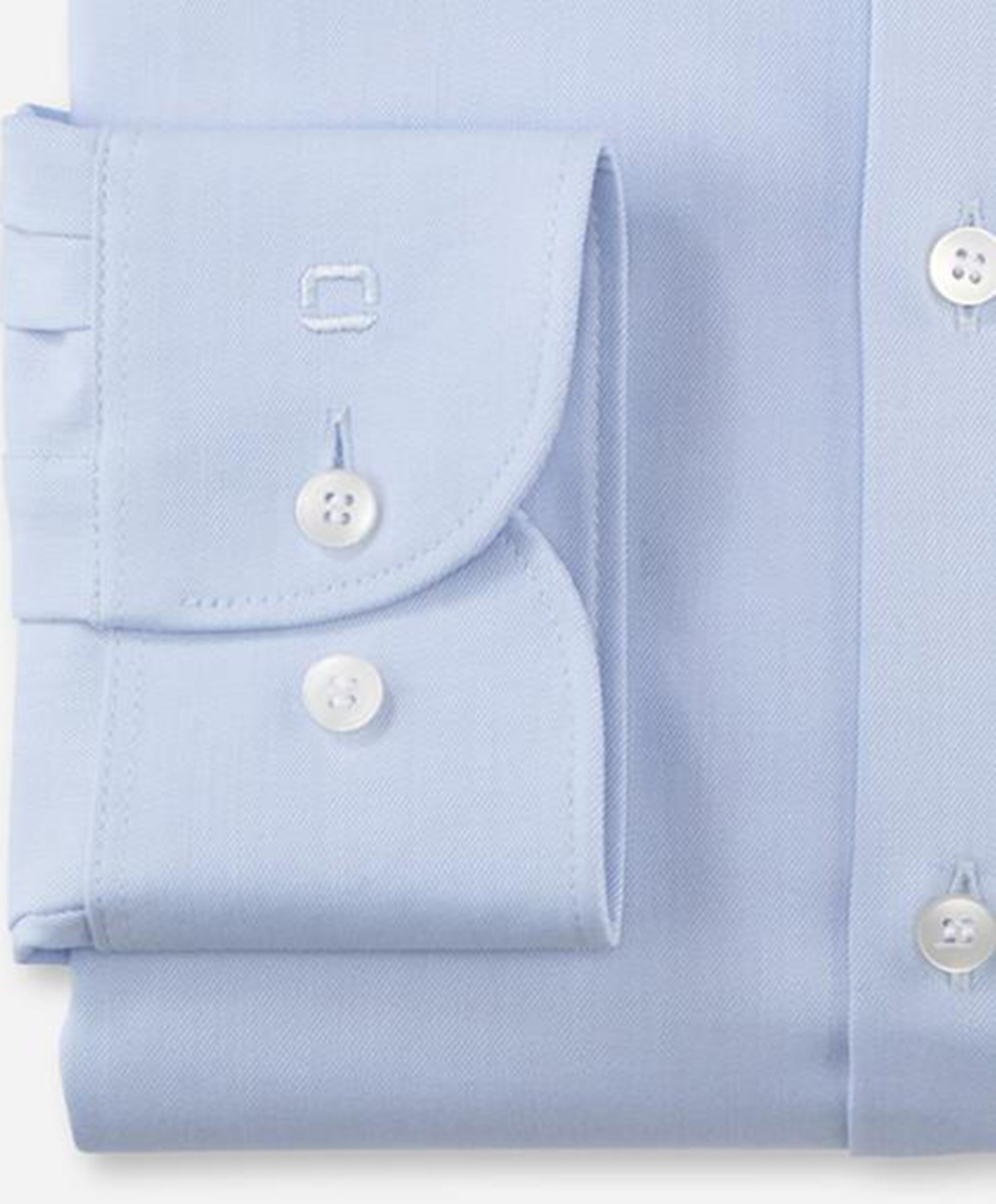 Olymp Level 5 Heren overhemd lange mouw blauw